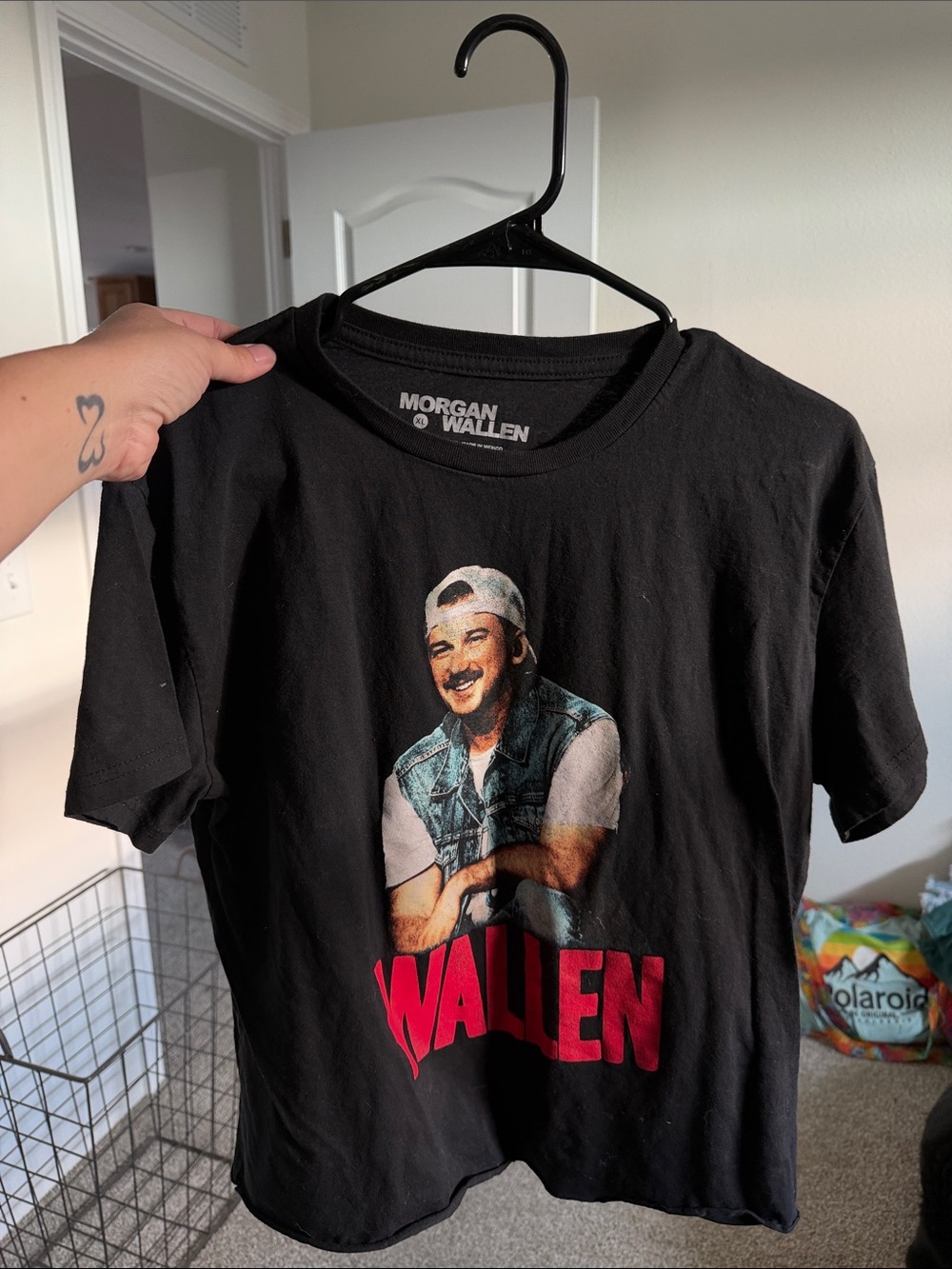 Morgan Wallen Black Graphic Short-Sleeve Tee